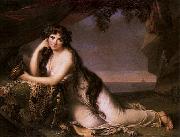 elisabeth vigee-lebrun Lady Hamilton as Ariadne oil on canvas